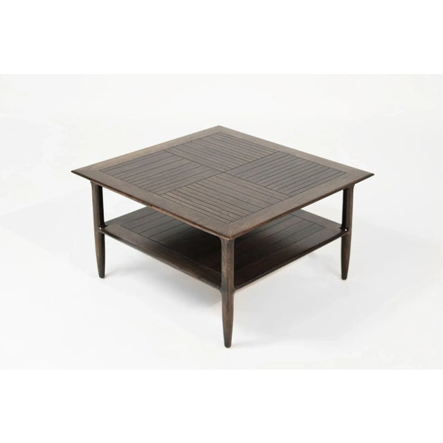Mid 20th Century Set of Mid-Century Oak Coffee Tables in Espresso, C. 1950s For Sale - Image 5 of 11