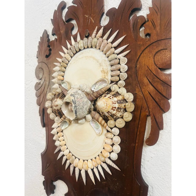 1930s Vintage Shell Art For Sale - Image 5 of 7