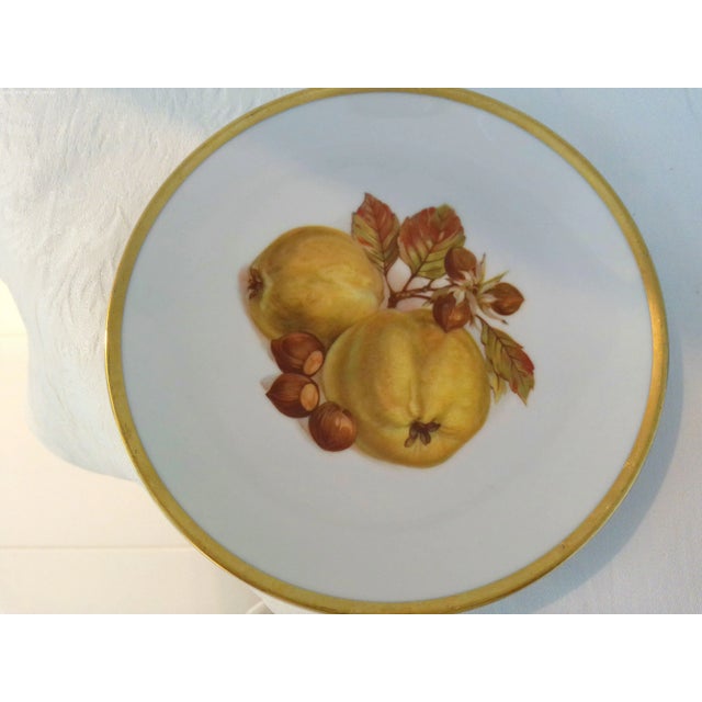 1960s E & R German "Harvest" Luncheon/Dessert Plates, S/6 For Sale - Image 4 of 8