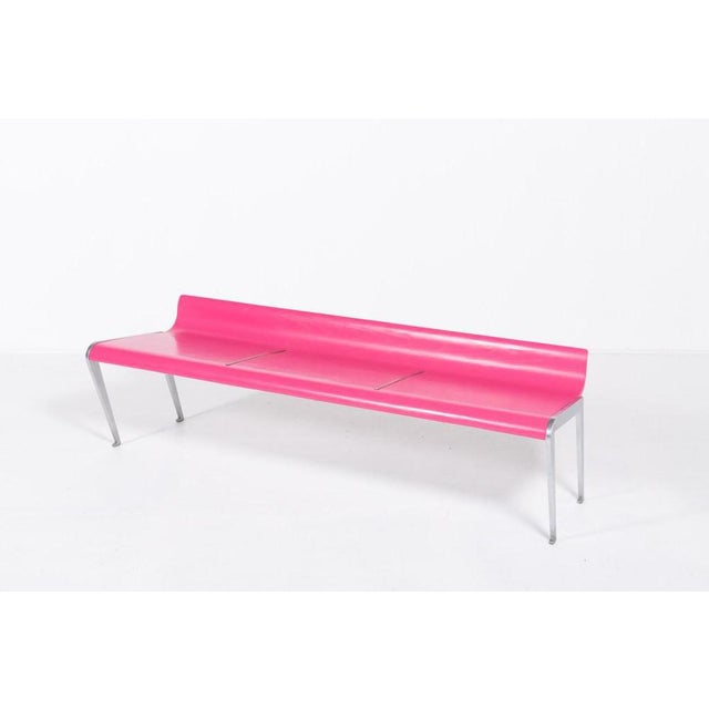 Benches & Coffee Table by M. Evaristti, Set of 3 For Sale - Image 12 of 16