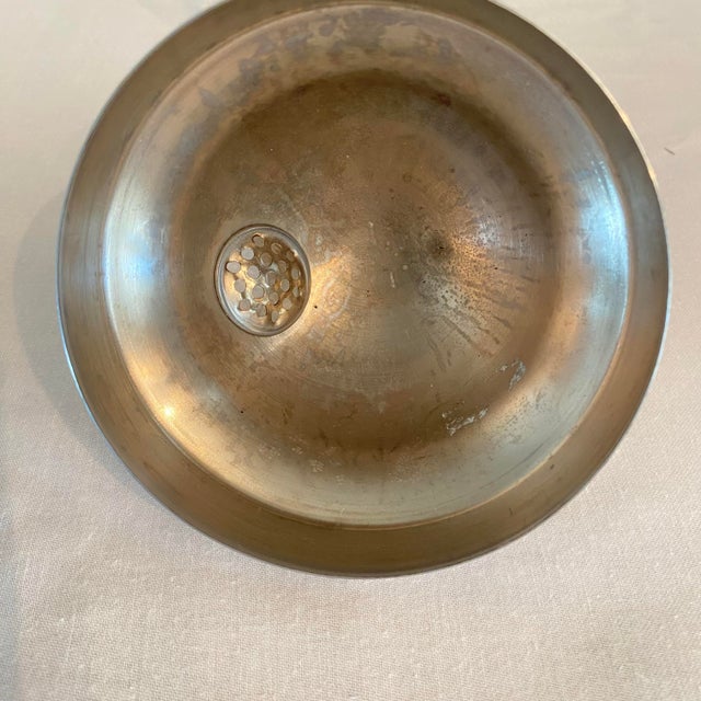 Mid-Century Modern Cocktail Set With Platinum Rings & Sugar Glass Finish - Set of 7 For Sale In Sacramento - Image 6 of 12
