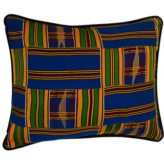 Vintage African Design Sherma Turkish Cotton Pillow For Sale