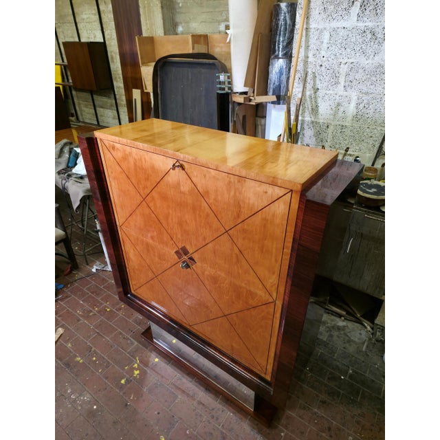 Art Deco Belgian Bar Léon from Decoene Manufacture, 1936 For Sale - Image 6 of 9