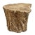Wood Vintage Lychee Stump Burn Sand Side Table For Sale - Image 7 of 7