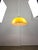 Plastic Large Space Age Yellow Pendant from Guzzini, 1970s For Sale - Image 7 of 17