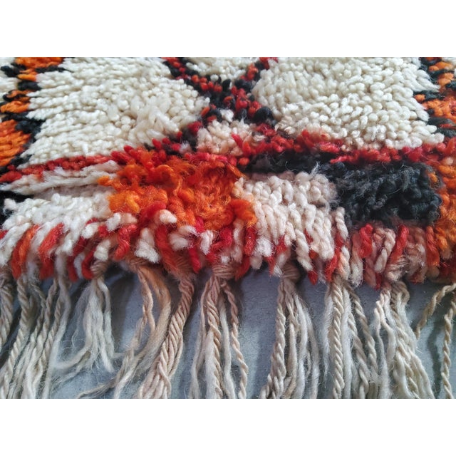Moroccan Modern Berber Rug in Wool, 1980s For Sale - Image 10 of 12