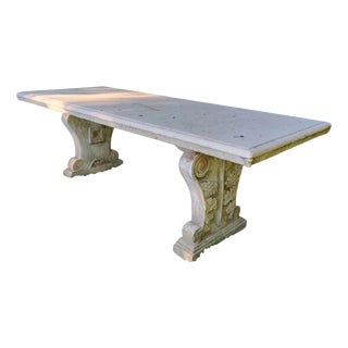 Italian Venetian Istrian Marble Table, 19th Century For Sale