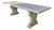 Italian Venetian Istrian Marble Table, 19th Century For Sale