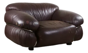 Vintage 595 Sesann Chair by Gianfranco Frattini for Cassina, 1970