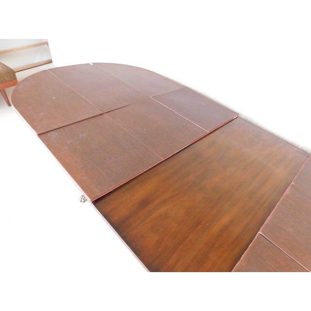 Kittinger Regency Style Mahogany Double Pedestal Dining Table For Sale - Image 13 of 17