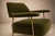 Brazilian Modern Pair of Armchairs in Aged Brass & Olive Green Mohair by Joaquim Tenreiro, 1950s For Sale - Image 9 of 17