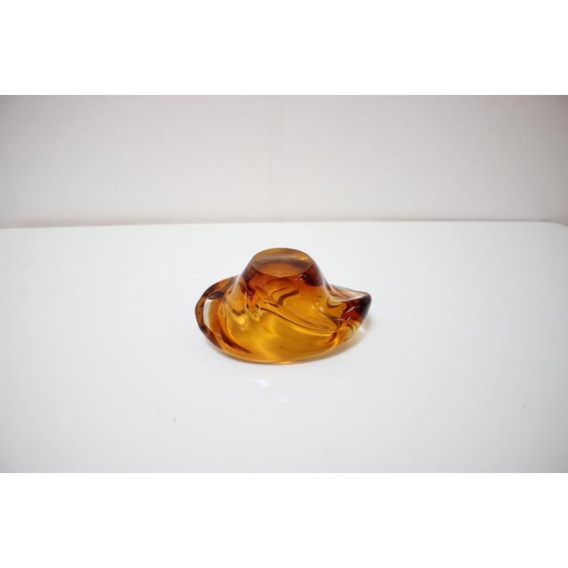 Bohemian Art Glass Bowl by Josef Hospodka, 1960s For Sale - Image 4 of 5