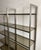 French Anodized Metal and Smoked Glass Shelving Units from Artelano, 1970s, Set of 2 For Sale - Image 4 of 11