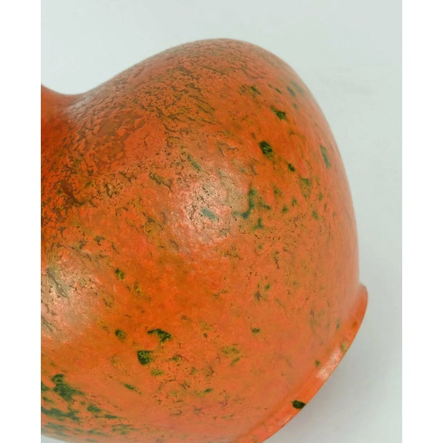 1960s German Ceramic Vulcano Vase by Kurt Tschörner for Ruscha, 1960s For Sale - Image 5 of 10