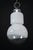 Mid-Century Modern Vintage Space Age Pendant Light in Chrome and Murano Glass from Mazzega, Italy, 1960s For Sale - Image 3 of 12