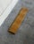 Mid 20th Century Vintage Danish Oak Wall Shelf With Brass Brackets Scandinavian Floating Shelf For Sale - Image 5 of 9