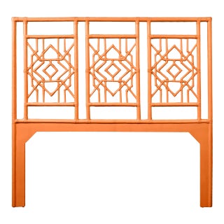 Tulum Headboard Queen - Orange For Sale