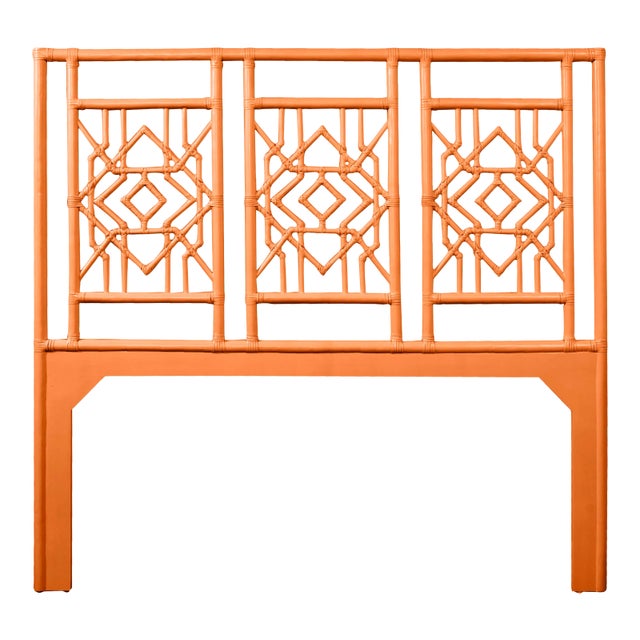 Tulum Headboard Queen - Orange For Sale