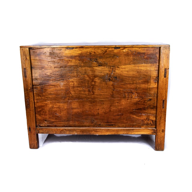 Brown Sino Tibetan Painted Cabinet For Sale - Image 8 of 10