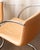 1970s Mid-Century Modern Saporiti Tubular Steel Chrome and Leather Italian Armchairs - Set of 6 For Sale - Image 16 of 17