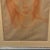 Red chalk drawing on paper by Felice Carena, Face of a Girl, Venice, 1952. Size: 34.50 x 240 mm. Certificate issued by the...