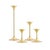 Not Yet Made - Made To Order Steel with Brass Jazz Candleholders by Max Brüel for Karakter, Set of 4 For Sale - Image 5 of 16