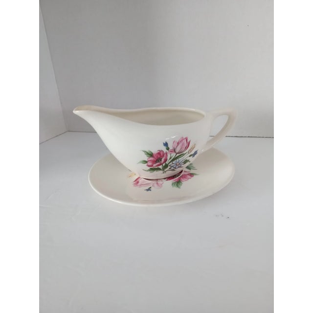 Vintage Gravy Boat With Underplate For Sale In Miami - Image 6 of 9