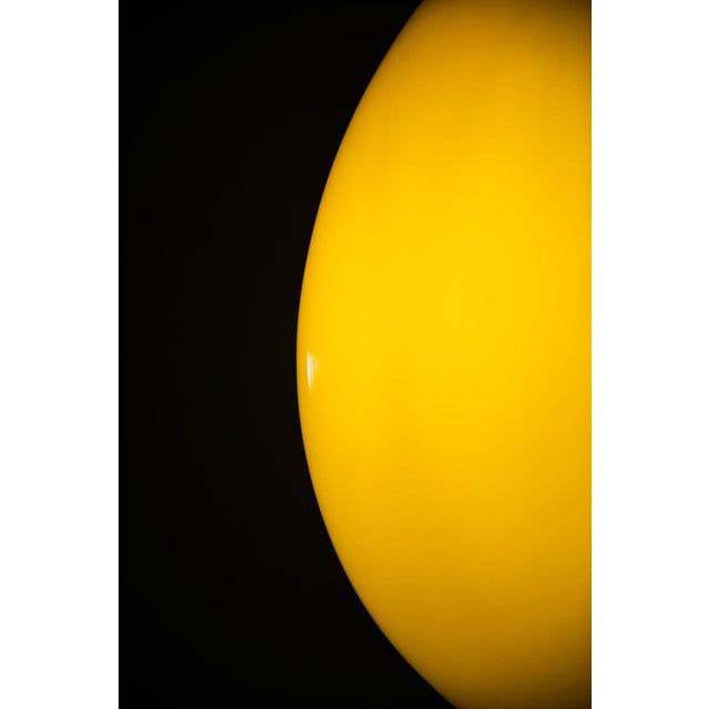 - Glass ceiling lamp designed by Uno & Östen Kristiansson - Produced by Luxus in Vittsjö, Sweden - Mid-century piece from...