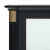 Wood Louis XVI French Ebonized Bookcase / Vitrine For Sale - Image 7 of 9