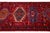 3 X 11 Handmade Vintage Persian Wool Runner in Red With TRibal Design For Sale In New York - Image 6 of 8