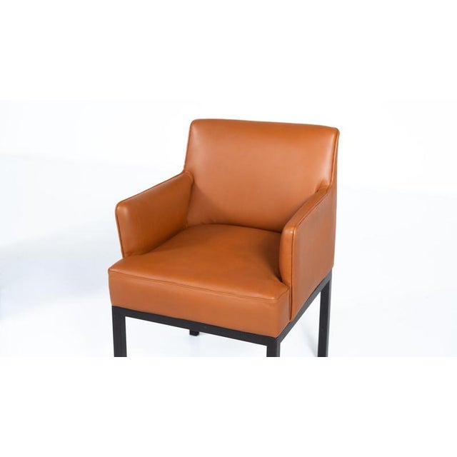 Jules Wabbes Mid-Century Armchairs Mod 56 by Jules Wabbes for Mobilier Universel, 1960, Set of 2 For Sale - Image 4 of 13