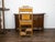 English 1900s Bamboo Freestanding Shelf with Rattan Accents and Single Drawer For Sale - Image 4 of 9