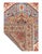 Traditional Pasargad DC Light Blue Fine Hand Knotted Serapi Rug For Sale - Image 3 of 3