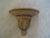 A nice wide over 16" wall bracket from the late 20th century.. Made of Real Wood