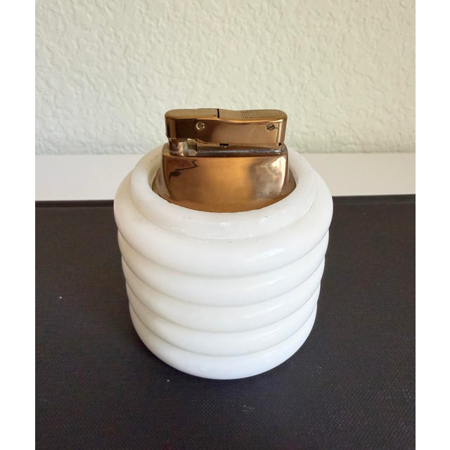 Ardalt Marble Lighter and Ashtray Set, Italy, 1950s For Sale - Image 4 of 9