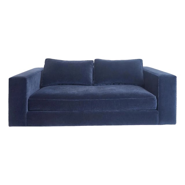 Restoration Hardware Maddox Loveseat Sofa For Sale