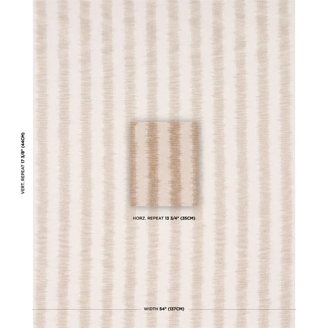 Attleboro Ikat is a woven, irregular stripe made of twisted cotton and linen yarns. It has a special wash finish to give...