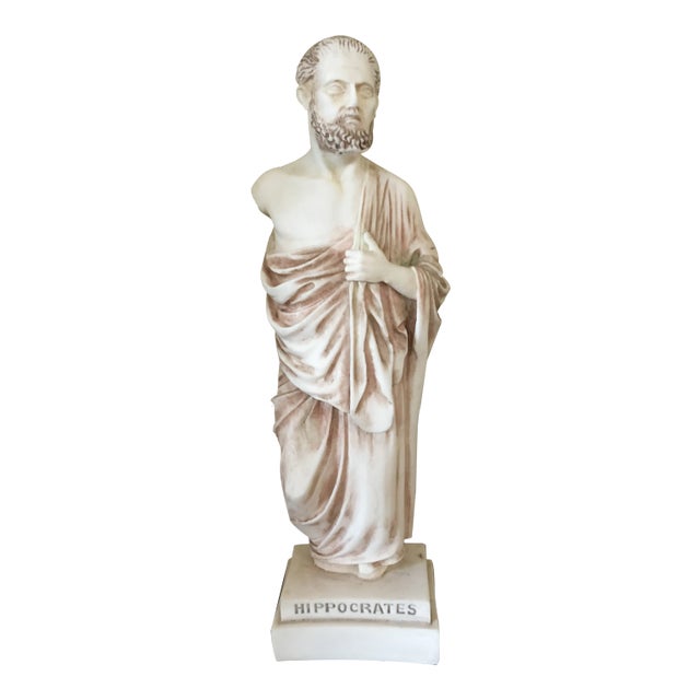 1960s Vintage Hippocrates Statue For Sale