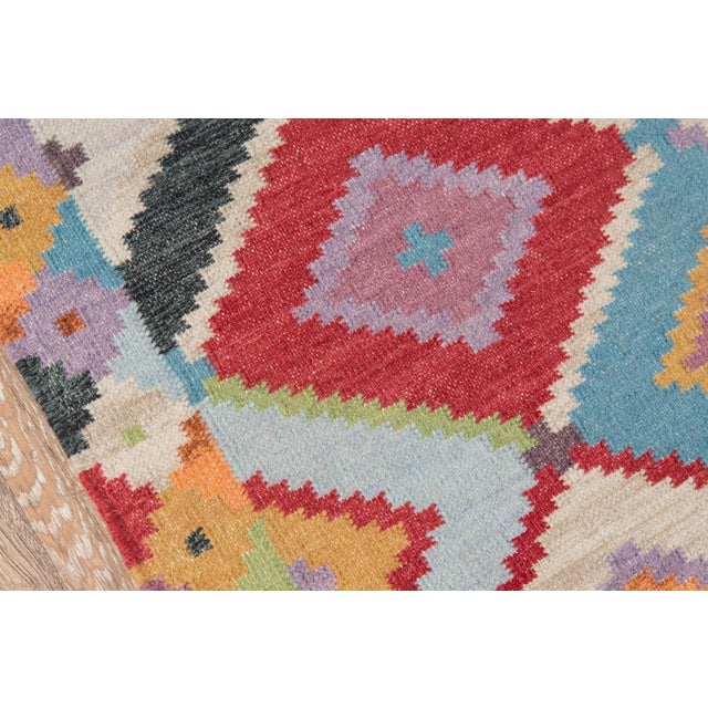 Momeni Caravan Hand Woven Multi Wool Area Rug 3'9" X 5'9" Chairish