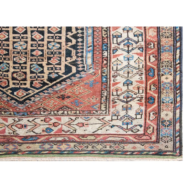 Early 20th Century Persian Khamseh Rug For Sale - Image 14 of 16