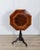 Early 19th Century Empire Octagonal Sail Table in Walnut with Precious Wood Veneer, Milan, Early 19 For Sale - Image 5 of 8