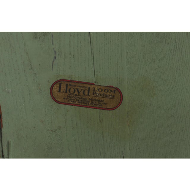 1920’s Lloyd Loom Wicker Newspaper Rack For Sale In Tampa - Image 6 of 7