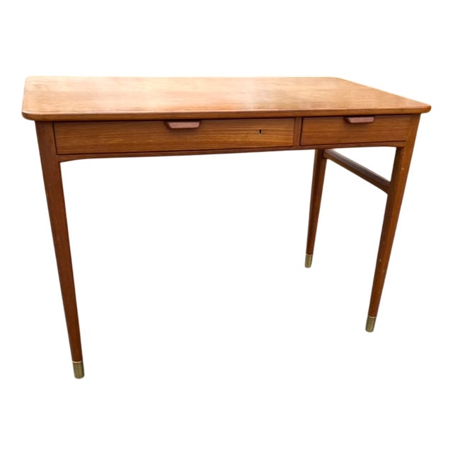 Desk by Axel Larson for Förenade Möbelfabrikerna, Bodafors, Gothenburg, 1950s For Sale