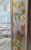 Silver C.1970's LaBarge Chinoiserie-Style, Silver & Gold Leaf Burnished, Reverse Painted Eglomise Mirror For Sale - Image 8 of 18