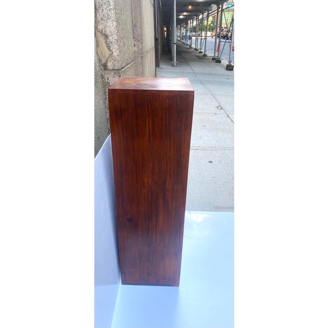 Pedestal Column Stand, Midcentury Modern, Circa Mid-20th Century For Sale - Image 9 of 11