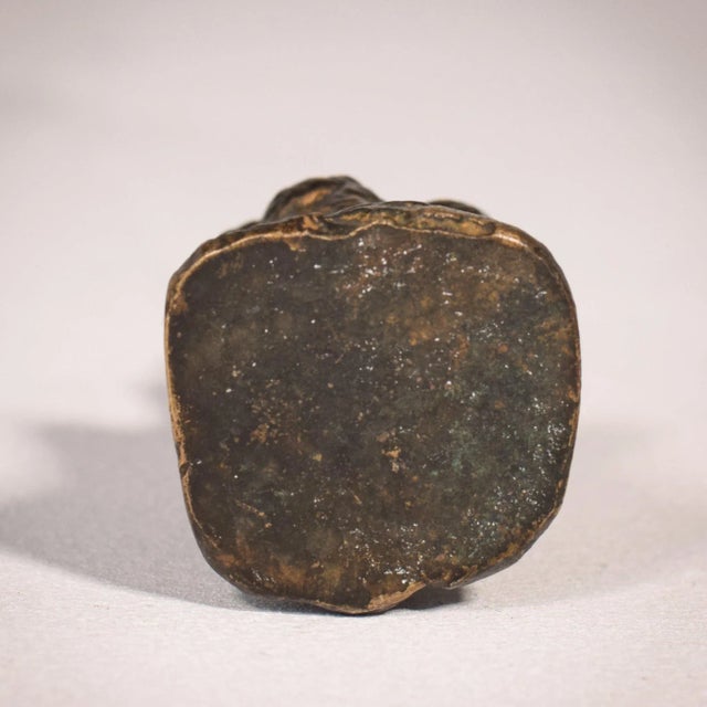 Brown Fortuna, Roman Period, Bronze Sculpture For Sale - Image 8 of 9