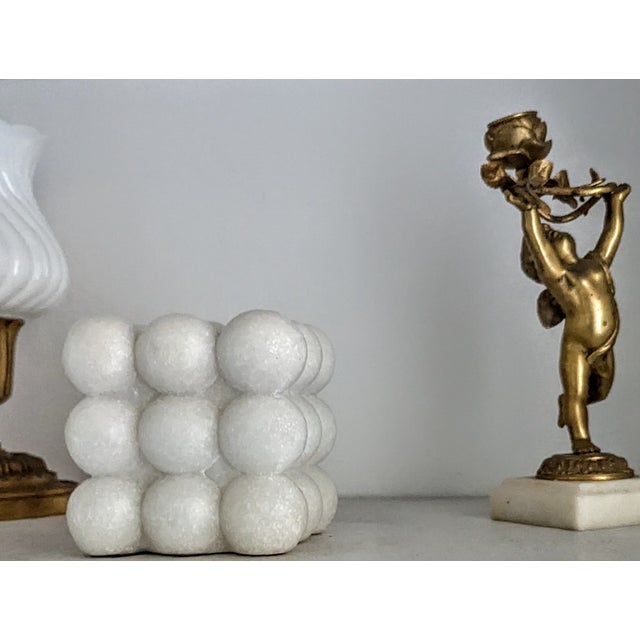 Put some modern in your vintage or traditional home. A statement piece, on shelf, coffee or side table, desk, etc The...