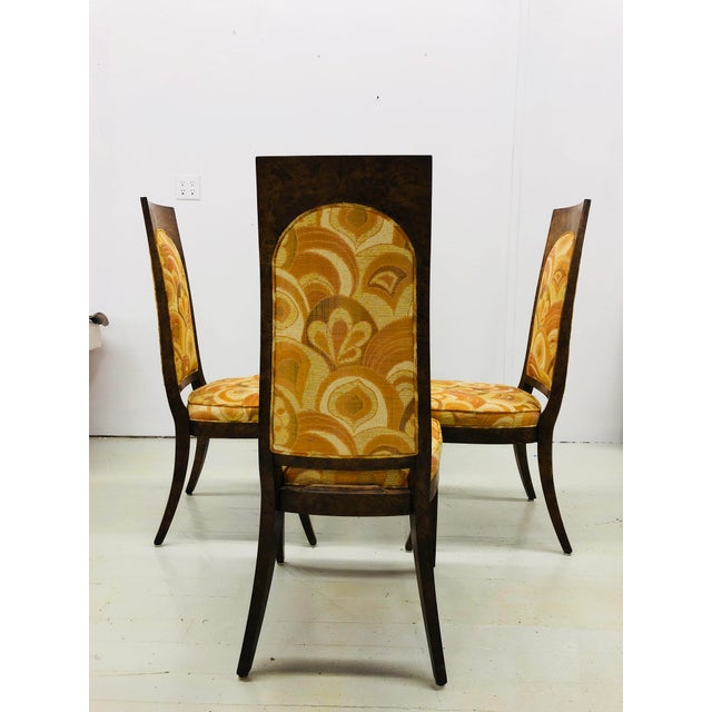 1960s Mid-Century Modern Mastercraft High Back Burled Wood ... (640 x 640 Pixel)