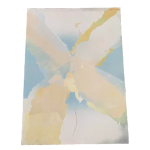 Vintage Abstract Scott Sandell Signed & Numbered Monoprint Art 1978