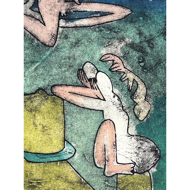 1970s Roberto Matta, Node Center, 1974, Etching For Sale - Image 5 of 10